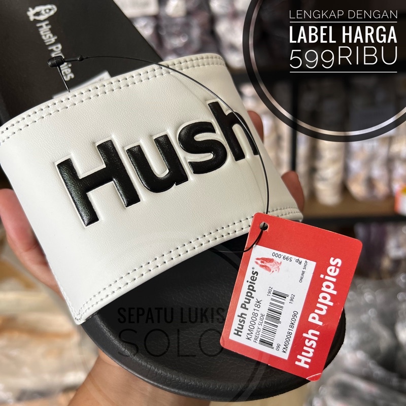 [KATALOG 2] SANDAL + BOX HUSH PUPPIES / SENDAL SLOP SLIDE PRIA WANITA GRADE ORI