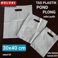 

TAS PLASTIK PUTIH 30X40CM PLONG/TAS MALL TAS POND TAS PRODUK PAPERBAG