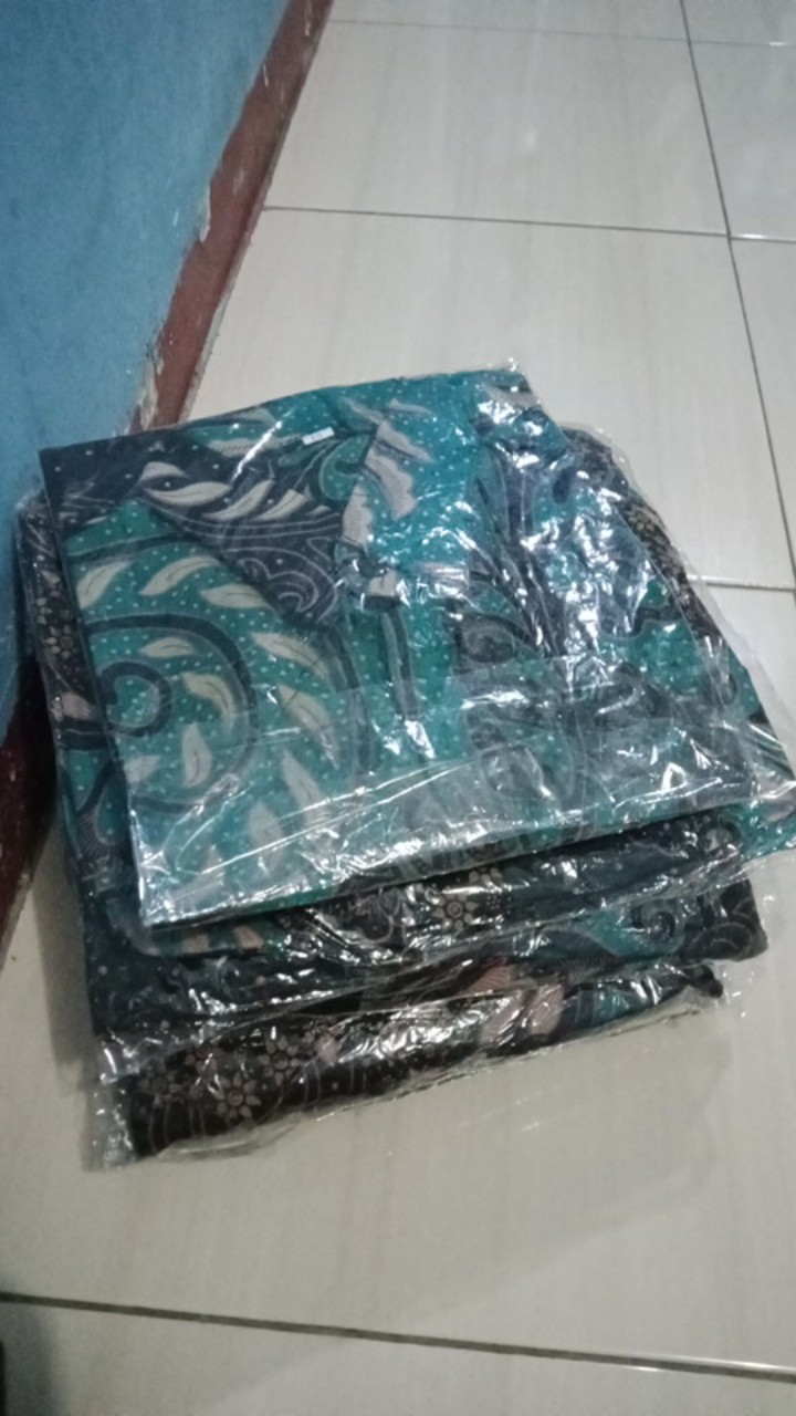 Batik Couple Keluarga - Batik Sarimbit Gamis Familly Set