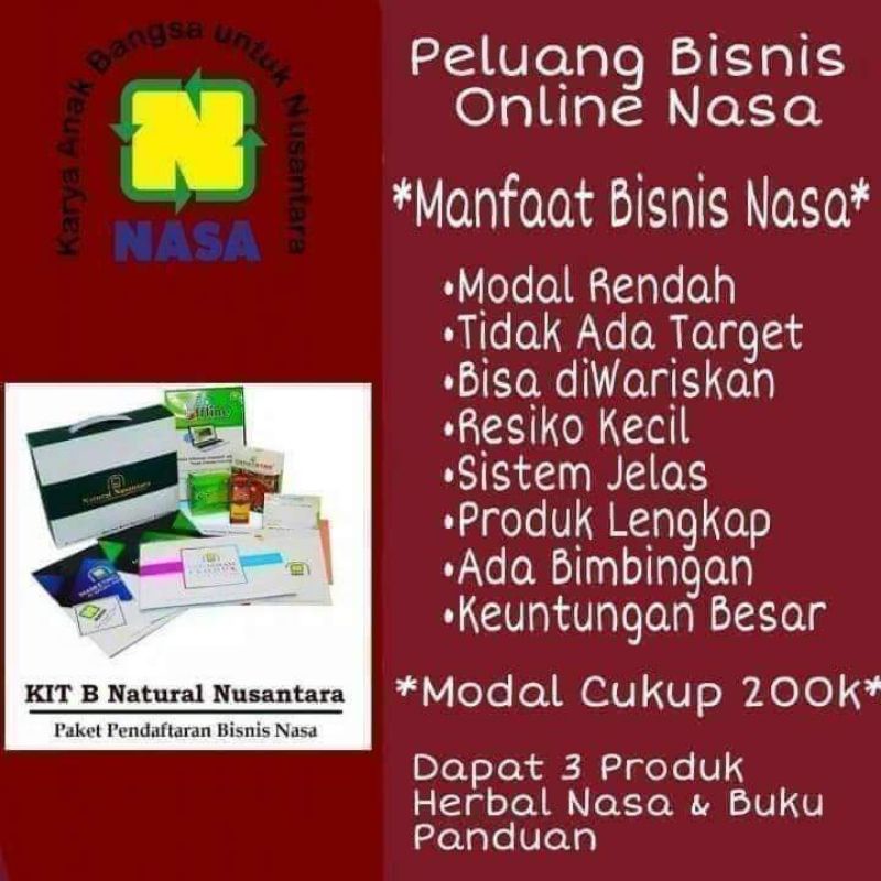 

PAKET BISNIS KEREN NASA