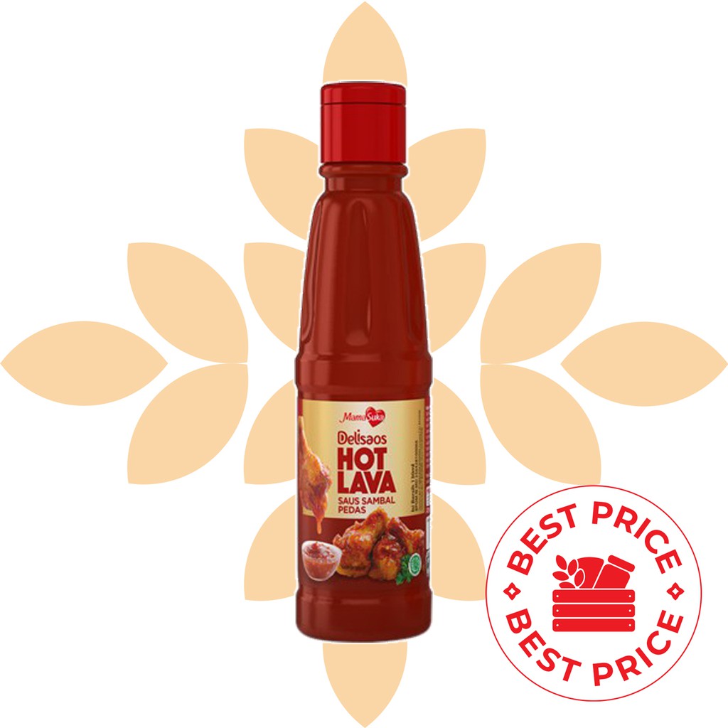 MAMASUKA - DELISAOS SAUS SAMBAL HOT LAVA - 130ml