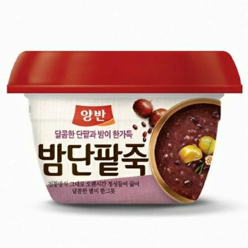 

Dongwon Sweet Red Beans & Chesnut Porridge 285gr