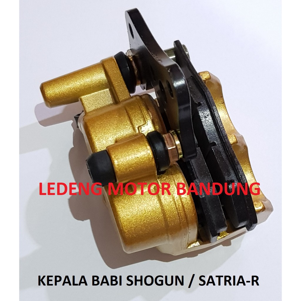 Kaliper Kepala Babi Shogun Satria-R Master Rem Bawah Assy Lokal