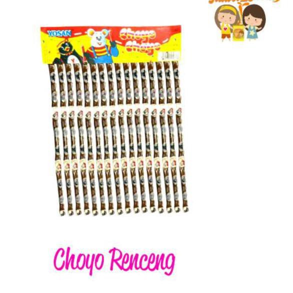 

BISA COD TERLARIS ! CHOYO COKLAT RENCENG - COKLAT STICK JADUL - Cokelat Choyo Stick by Jadoel Snack
