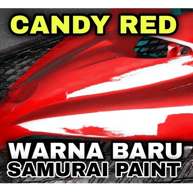 Samurai Paint Kurobushi Cat Semprot Pilox Pilok Candytone Merah / Candy Red (Y112*) 400ml