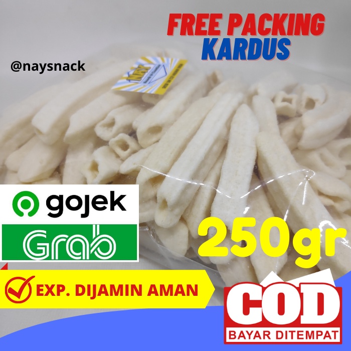 

Snack Kiloan Stick Potato Keju Isi Bersih 250 Gram