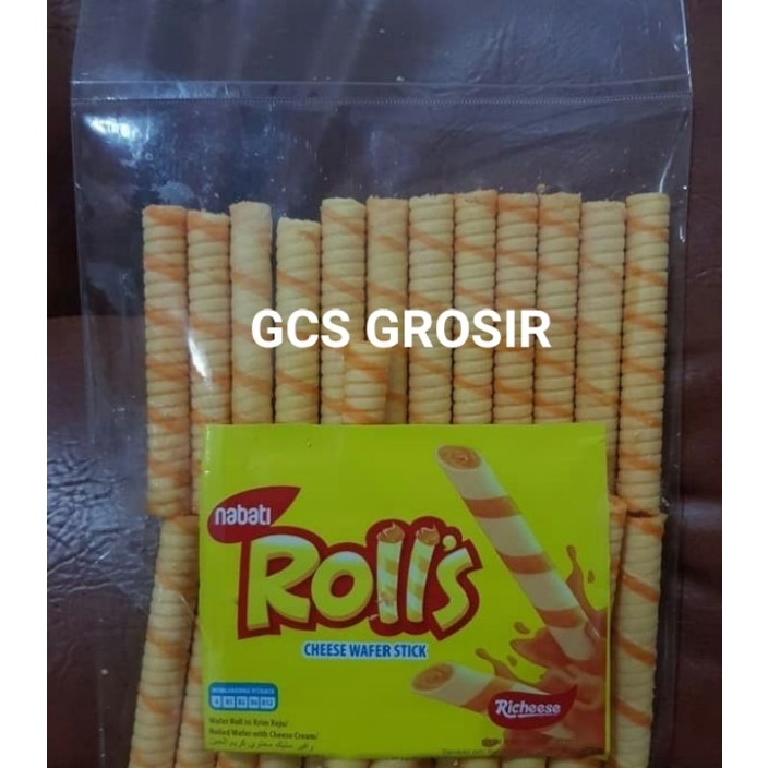 

NABATI WAFER STICK RICHEESE ROLLS 250gr