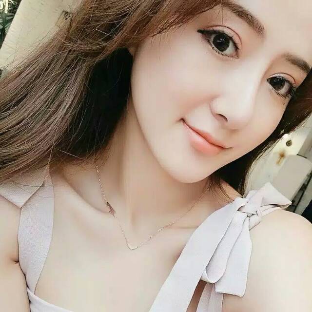 GG Kalung Titanium Premium Aksen Love Heart  #KL-135