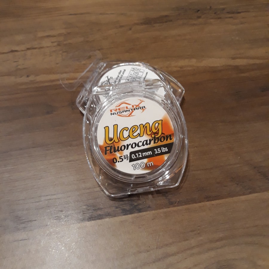 Senar Pancing Uceng Fluorocarbon 0.5 100 M | 0.12 mm | 3.5 lbs