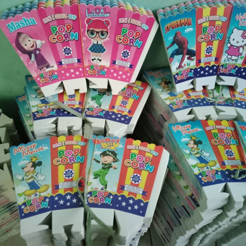 

Sekar_Shop07 !! Kertas Popcorn Ukuran 126 Kotak Popcorn Tempat Popcorn Wadah Popcorn Kardus Popcorn