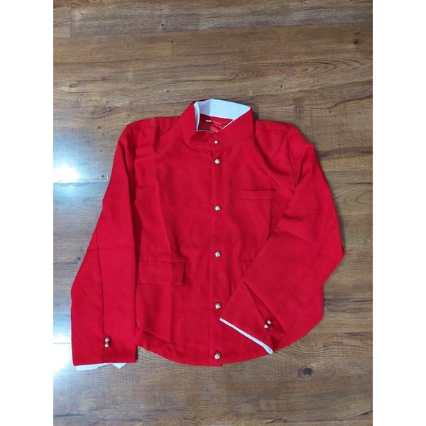 beskap jogja merah cabe