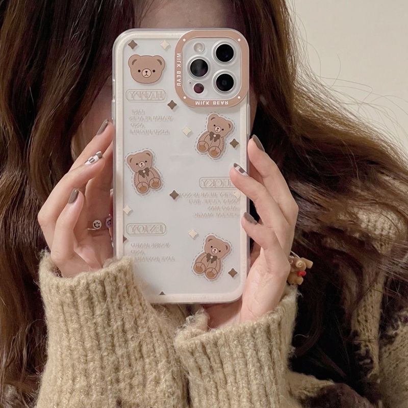 Casing Soft Case TPU Motif Kartun Angel Eyes Untuk iPhone 13 / 12pro Max / 11 / Xr / Xs / 7 / 8plus / 6 / 6Plus