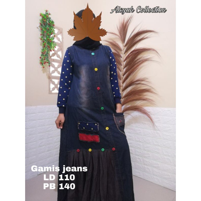 Gamis levis jeans