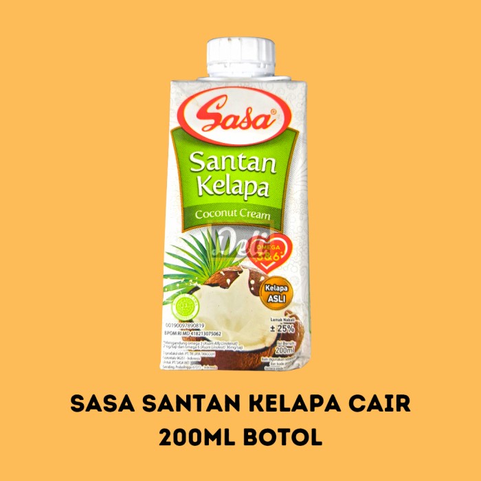 

Sasa Santan Kelapa Cair 200ml