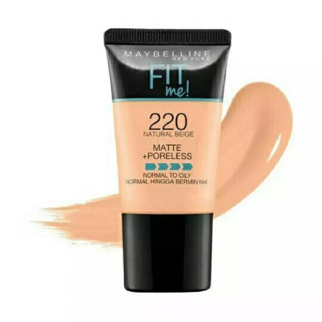 Foundation Fit Me Tube Normal To Oily Skin