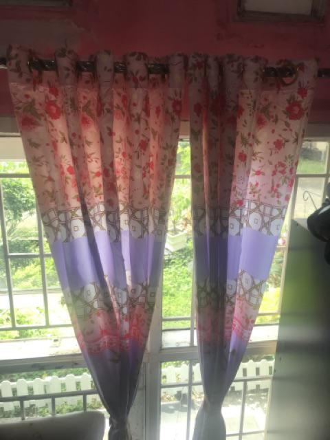 Gorden Mirandra Tirai Smokering Murah!! Ukuran 115x200 / Gorden Grosir / Murah / Gorden Jendela