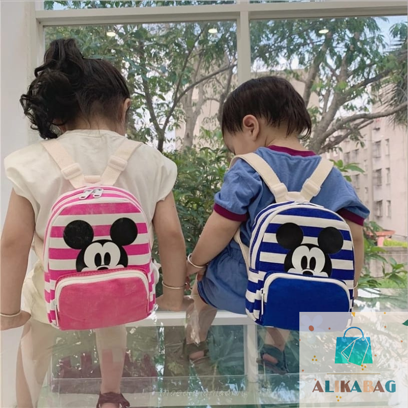 ALIKA BAG - Tas Ransel Anak Unisex Karakter Cartoon lucu Untuk Tk /Paud