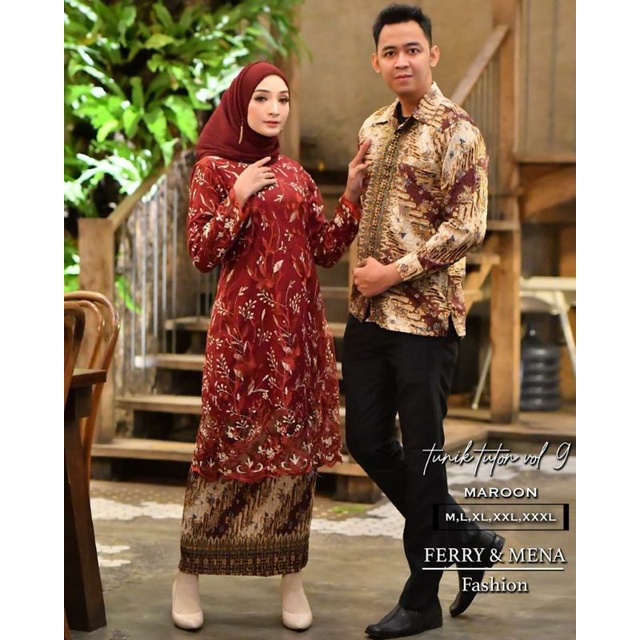 kebaya couple/tunik couple/set couple