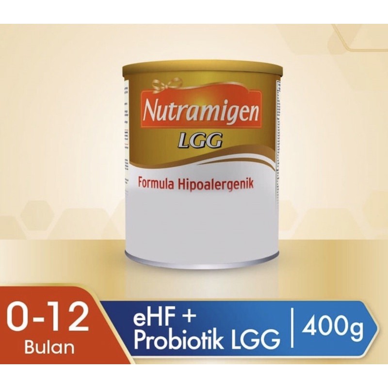 Nutramigen LGG 400 gram ( susu nutrisi khusus bayi alergi susu sapi )