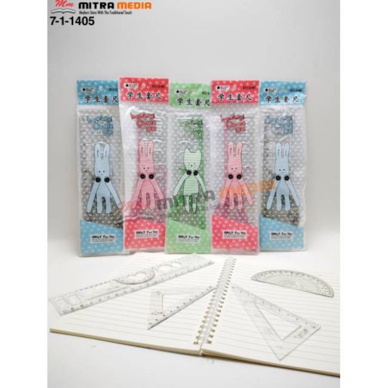 

Penggaris Satu Set Lucu Anak Murah