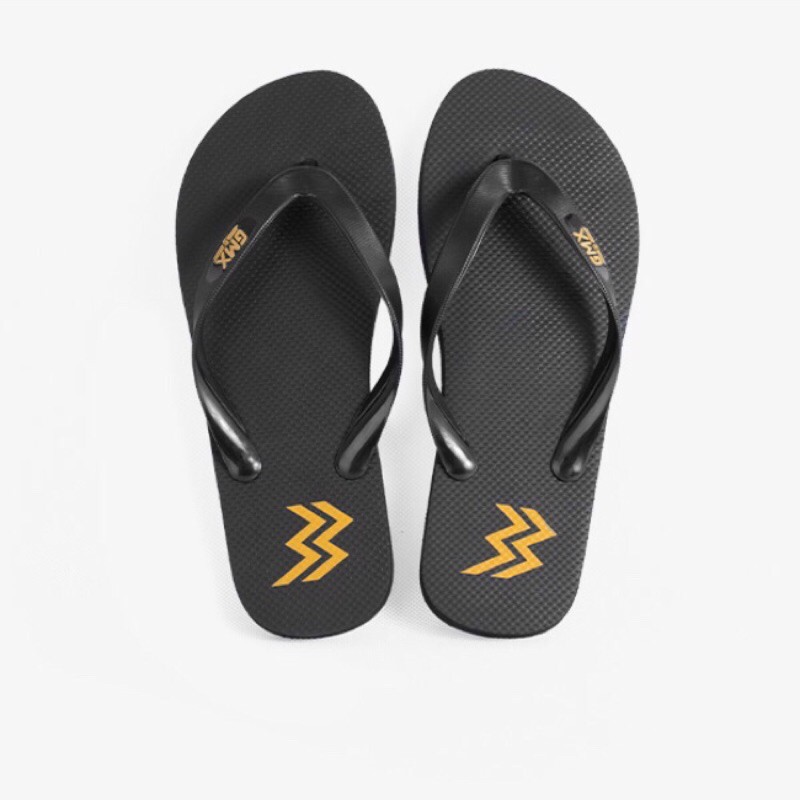 Geoff Max Cambria Black Gold | Sandal Jepit