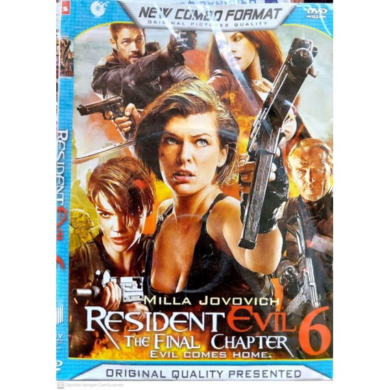 kaset DVD RESIDENT EVIL 6