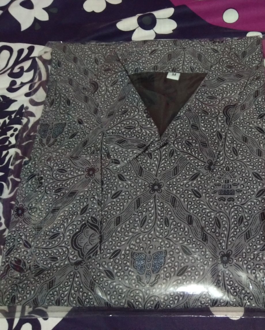 Sido Mukti Lawasan Kemeja Batik Pria Panjang Full Furing By Batik Florist