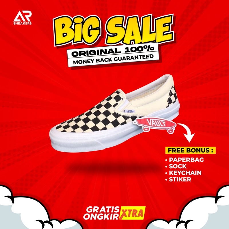 vans slip on og lx ss 2020 checkerboard original