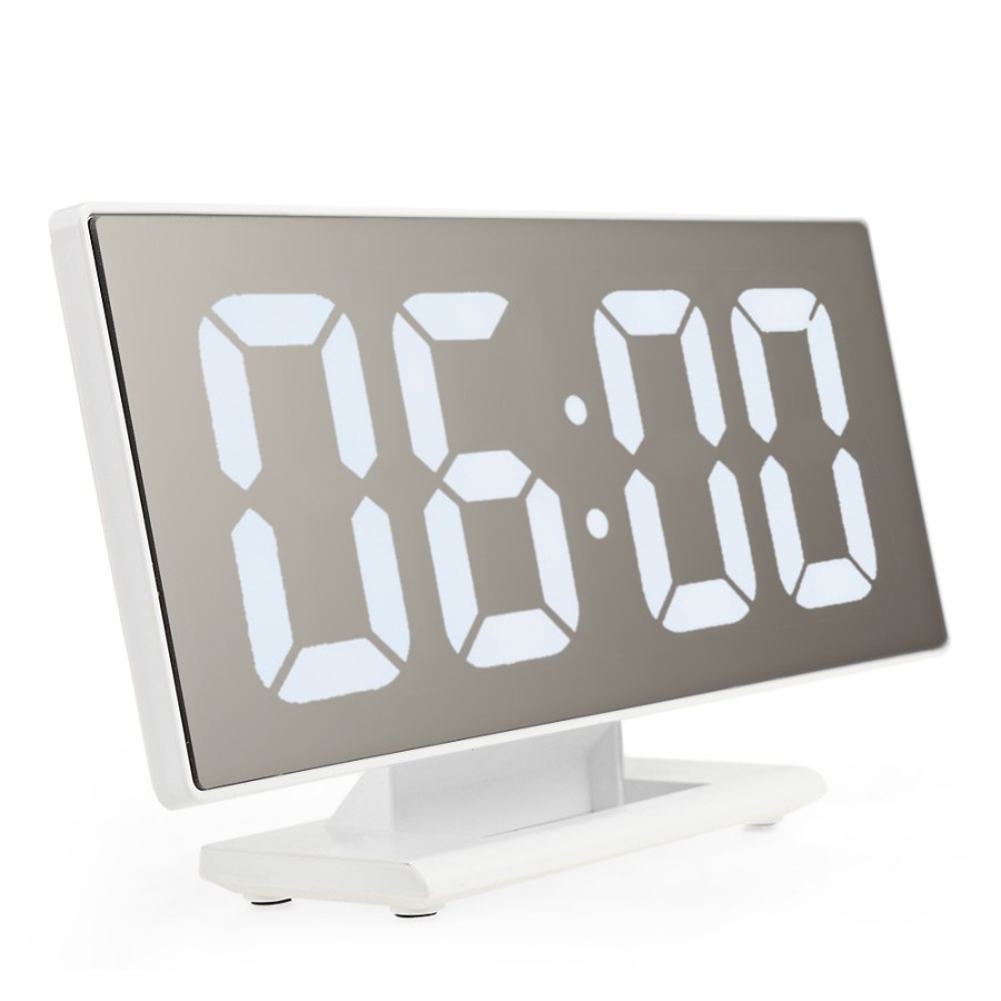 Jam Meja Digital Led Weker - Digital Alarm Clock Mirror DS-3618L