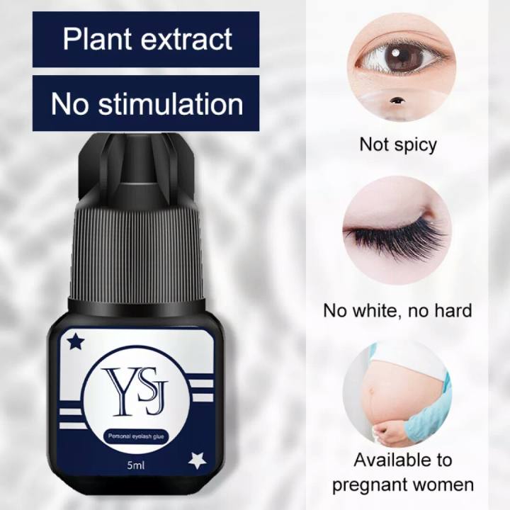 Eyelash Extension Glue YSJ 5 ml Tidak Perih Tahan Lama Tidak Berbau