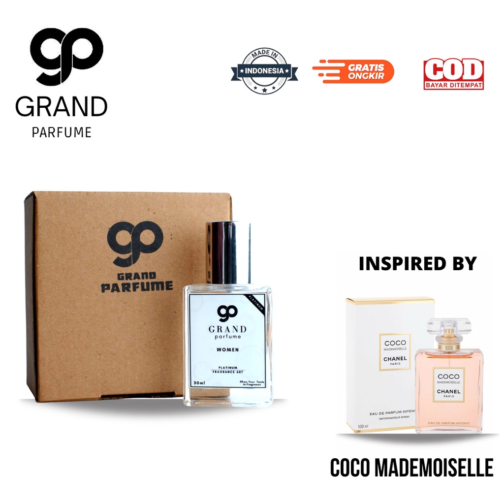 Grand Inspired Parfume Chanel Coco Mademoiselle Farfum Minyak Wangi Wanita ParfumTahan Lama