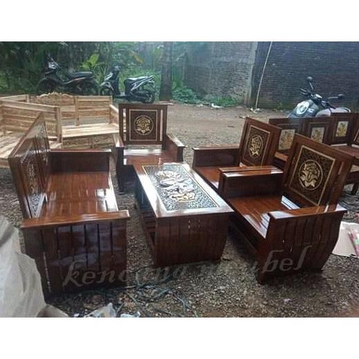 Kursi Tamu Jati Minimalis Modern/Kursi Ruang Tamu Kayu