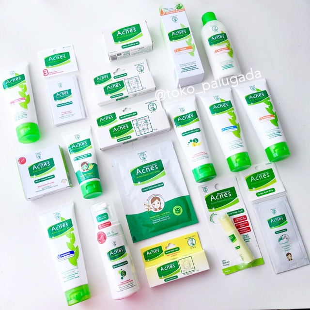 ACNES Treatment Series / Natural Series - Acnes Powder Lotion Acnes Creamy Wash Acnes Sealing Jel