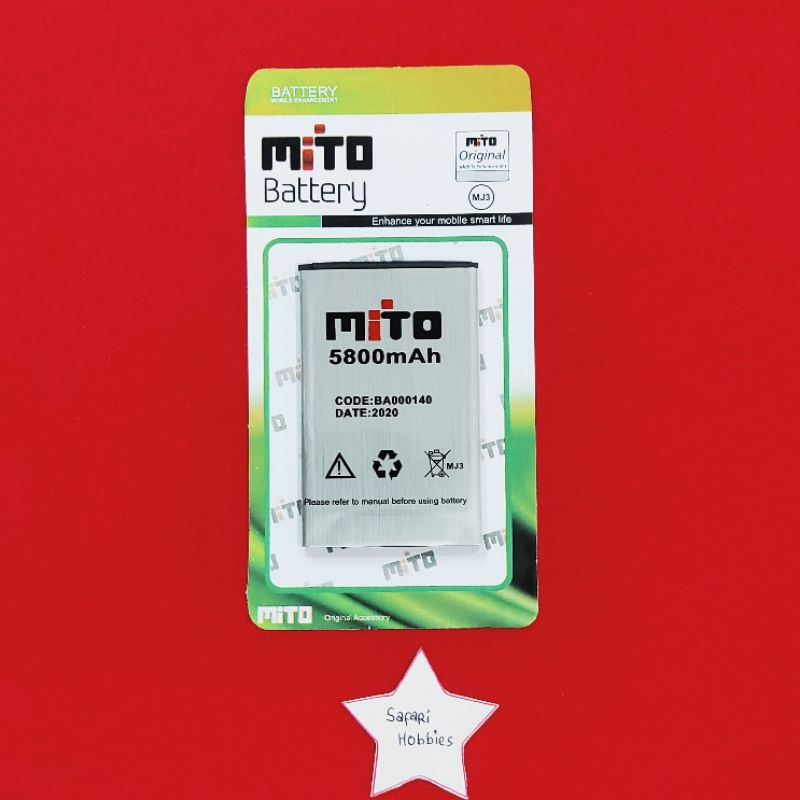 Baterai Mito Z1 (BA00140) / BA-00140 / BA-000140