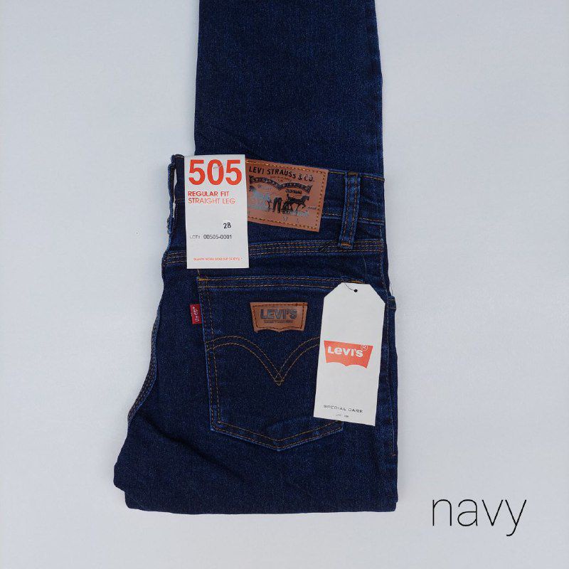 Celana jeans street, celana levi's 505, celana levi's street, celana jins karet, celana pensil pria,