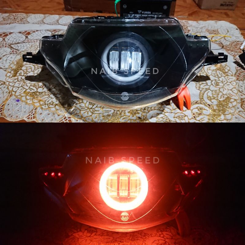 Reflektor Supra X 125 OLD CWL 3 Mata