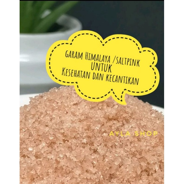 

SALT PINK GARAM HIMALAYA IMPORT 200 gr KUALITAS TERJAMIN