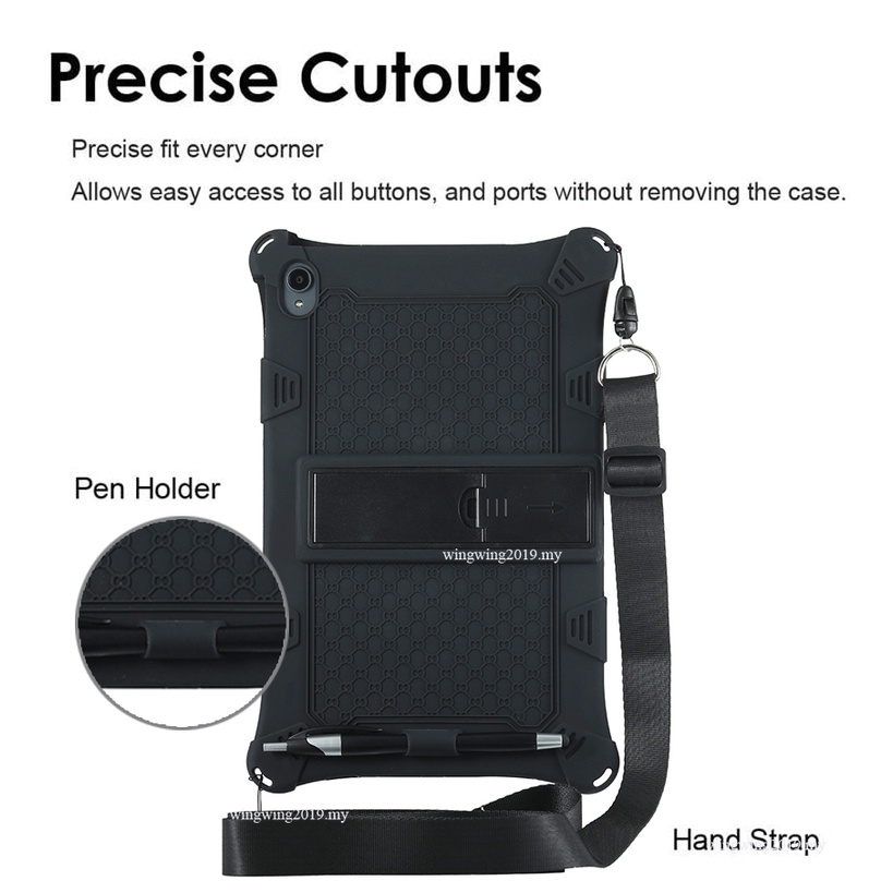 2022 Casing Silikon Oppo Pad 11 11 &quot;Full Body Dengan Strap Bahu