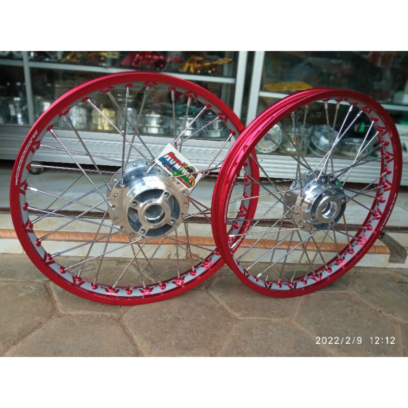 paket velg jari jari supra 125 velek blade pelek sonic rim jinfei vline velg supra wave jinfei thail