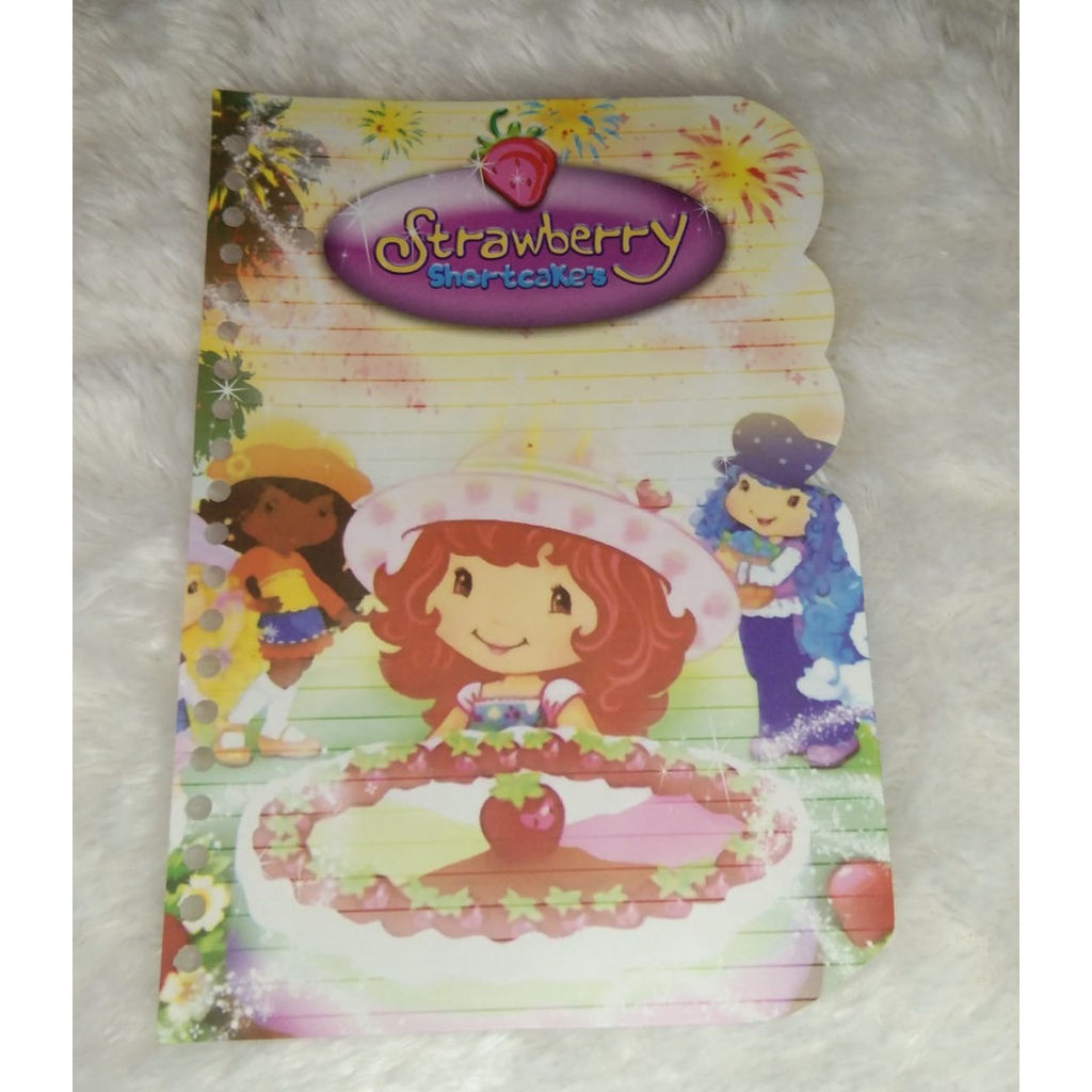 Loose leaf / kertas file gambar A5 / Kertas isi loose leaf motif gambar / isi binder