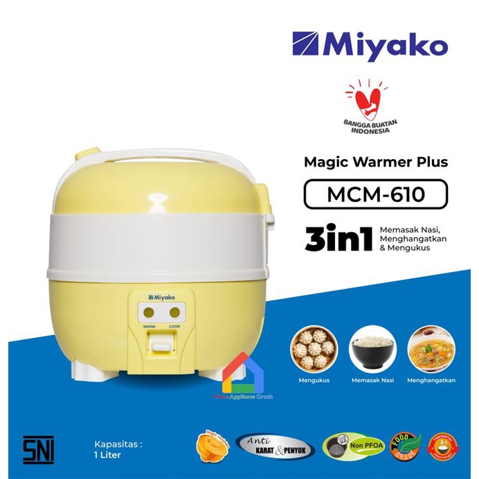 Magic Com Miyako MCM 610 / Rice Cooker Miyako MCM610