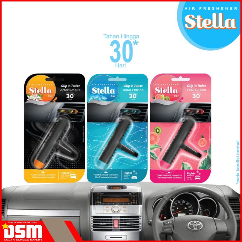 STELLA CAR CLIP'N TWIST CAR PARFUME/PARFUM MOBIL