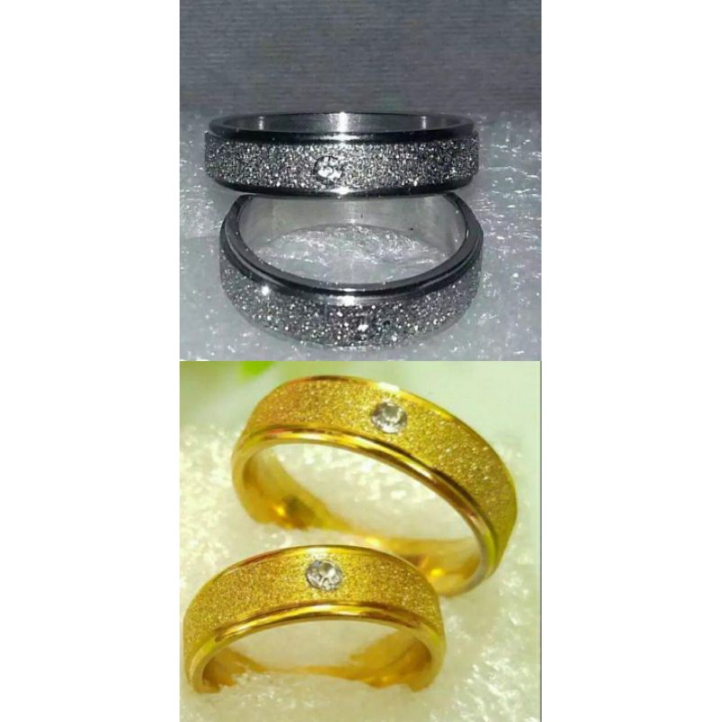 GROSIR Cincin Titanium Couple