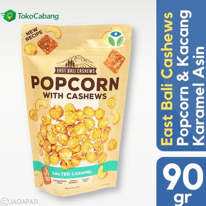 

East Bali Cashews - Popcorn Salted Caramel - 90gr