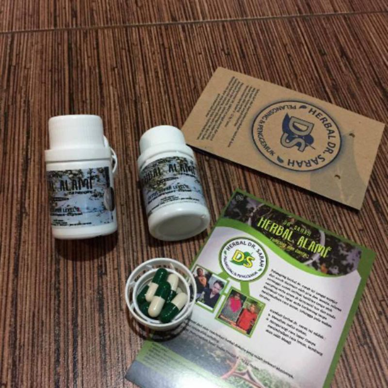 level 3 Pelangsing Herbal Dr Sarah isi 30 kapsul