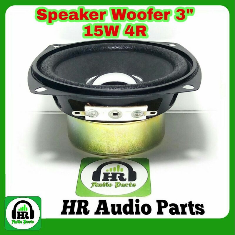 Speaker Woofer 3&quot; 15W 4R 3inch 4ohm 15Watt Diameter 7.5cm for Amplifier