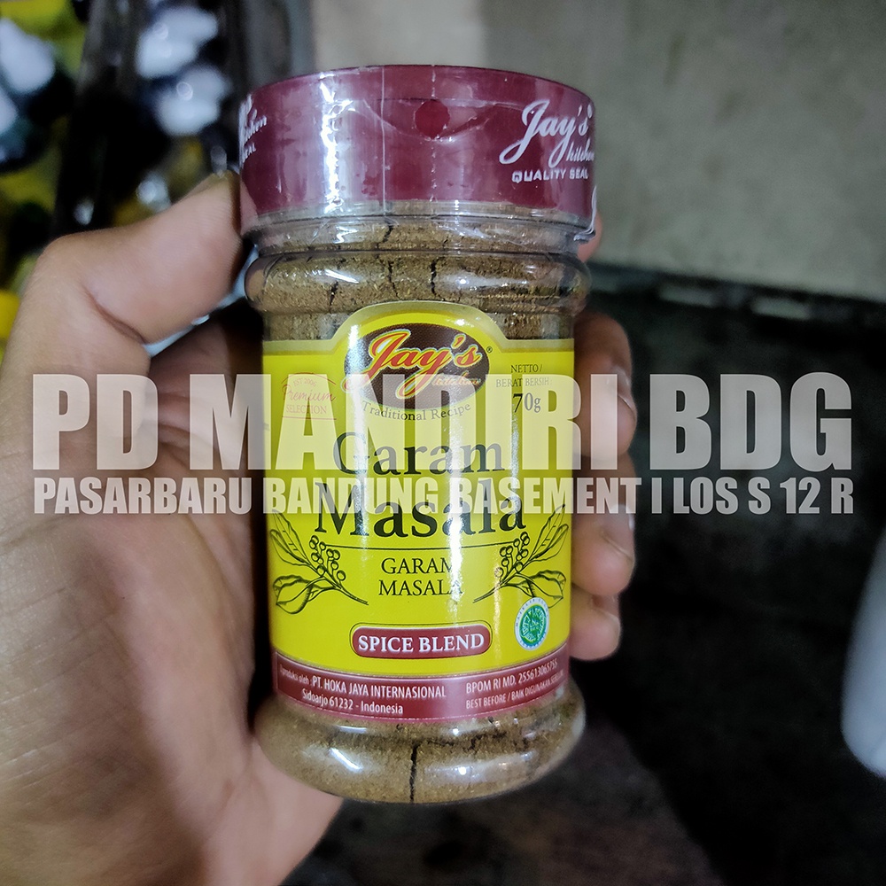 

JAY'S GARAM MASALA 70 GR