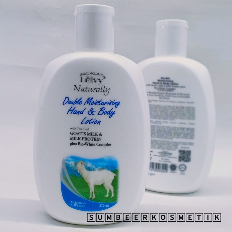 Leivy Naturally Double Moisturizing Hand &amp; Body Lotion 270ml