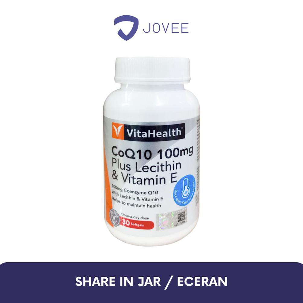 BAYAR DITEMPAT]] ECERAN VITAHEALTH COQ10 & LECITHIN & VITAMIN E - KESEHATAN BERKUALITAS Kode 255