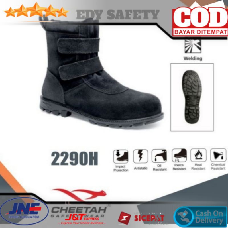 Sepatu Safety CHEETAH 2290 H/Safety Shoes